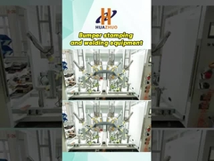 تجهیزات اتوماسیون سپر خودرو با ضربه گیر و جوشکاری اولتراسونیک 380 ولت