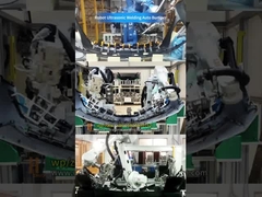 جوش فوق صوتی رباتیک با دقت بالا برای بامپرهای خودرو:3 ماشین های هماهنگ Huazhuo i