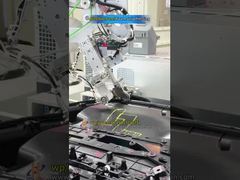 خط مونتاژ پنل درب ماشین: فشار نوار اسفنج → جوش گرم نایت → کشش پیچ